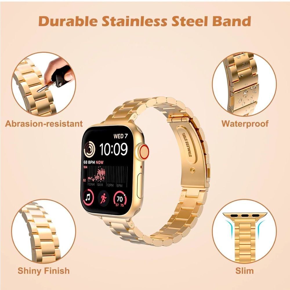 MoKo Thin Rose Gold Watch Band